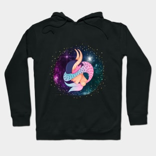 Capricorn, Capricorn girl, Zodiac Astrology Love Stars Hoodie